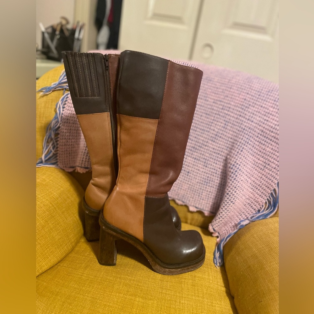 Y2k Knee High Boots